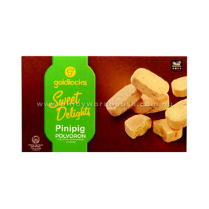 Goldilocks Sweet Delights Polvoron Philippine Shortbread Cookies PINIPIG (12 pieces) 300g