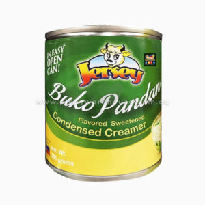 Jersey (Coconut Pandan) Buko Pandan Flavored Sweetened Condensed Creamer 390g * 48