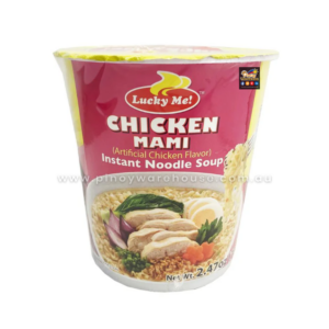 Lucky Me Chicken Mami Instant Oriental Noodle Soup Cup 70g * 30