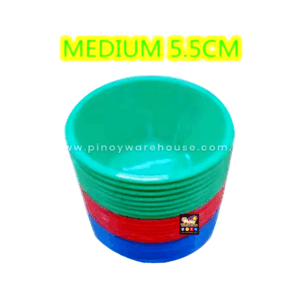 Pinoy Warehouse Puto Kutsinta Cup Moulder Plastic MEDIUM  5.5cm Per Piece