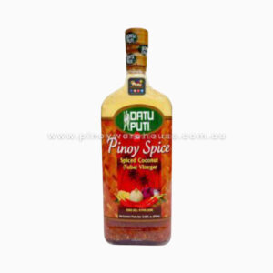 Datu Puti Pinoy Spice Spiced Coconut (Tuba) Vinegar 375ml * 24