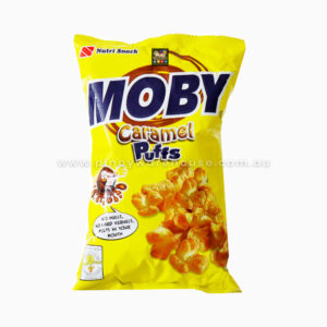 Nutri Snack Moby Caramel Puffs Corn Snack 90g * 25