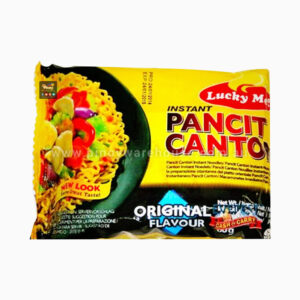 Lucky Me Instant Pancit Canton Chow Mein Noodles Original (6 pack) 360g * 12