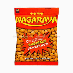 Nagaraya Cracker Nuts Coated Peanuts Barbecue (Orange) 160g * 48
