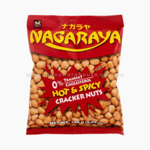 Nagaraya Cracker Nuts Coated Peanuts Hot and Spicy (Red) 160g * 48