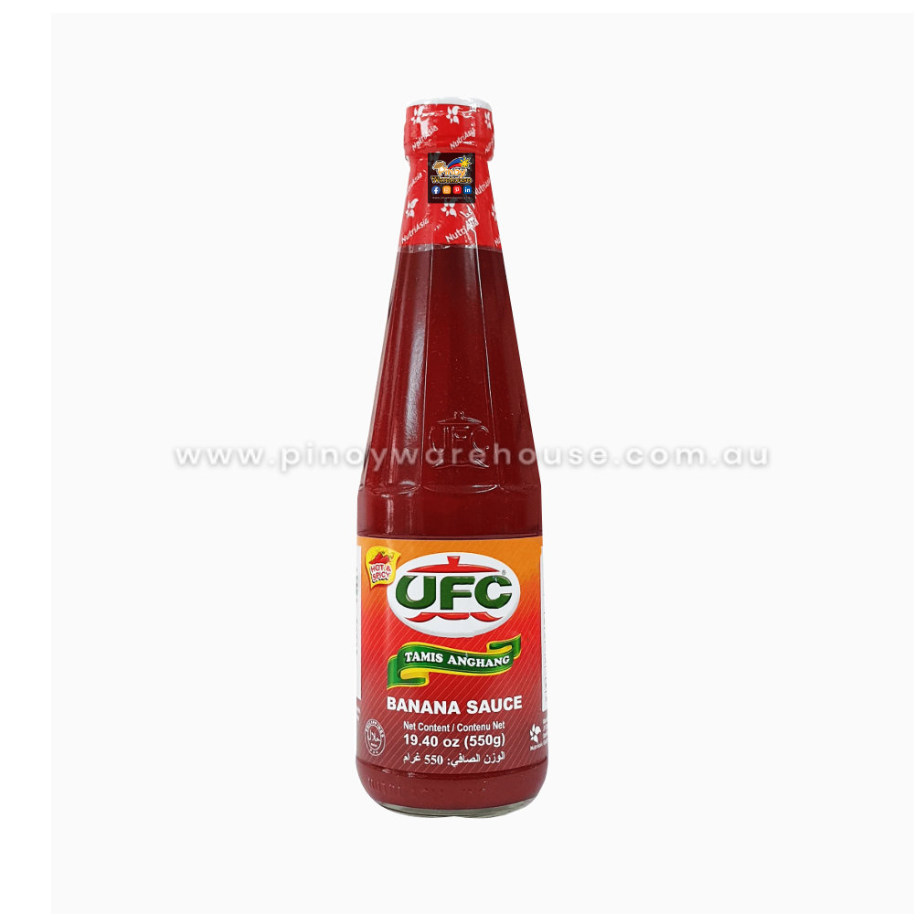 UFC Tamis Anghang Banana Sauce Catsup Ketchup HOT & SPICY 550g * 18