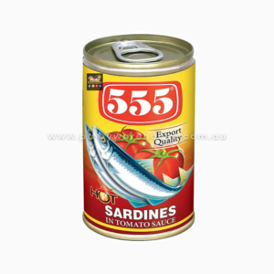 555 Sardines in Tomato Sauce HOT 155g * 100