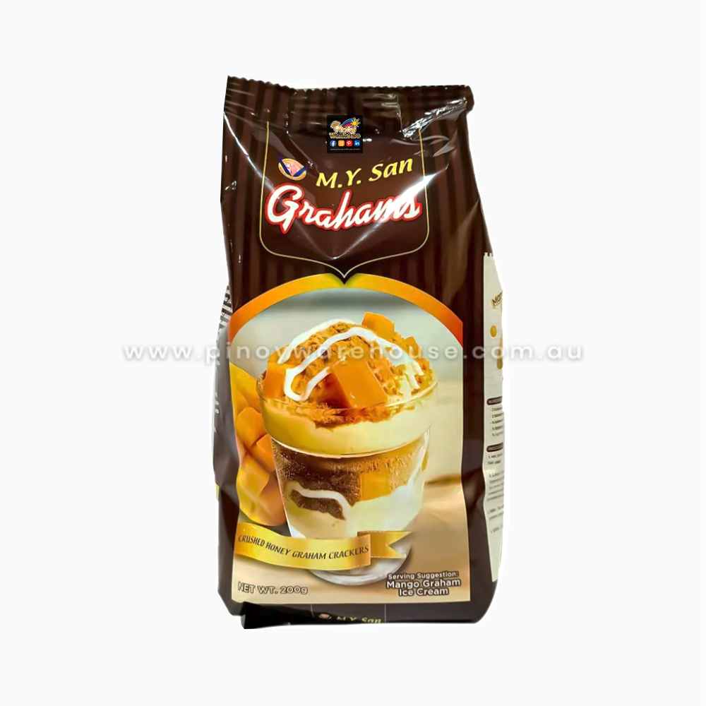M.Y. San Grahams Crushed HONEY Graham Crackers 200g * 24