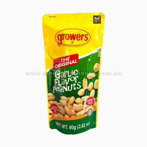 Growers The Original Garlic Flavor Peanuts 80g * 24
